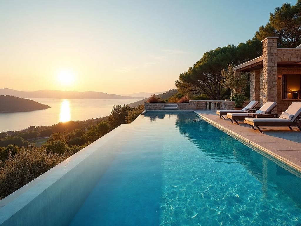 Piscines à débordement