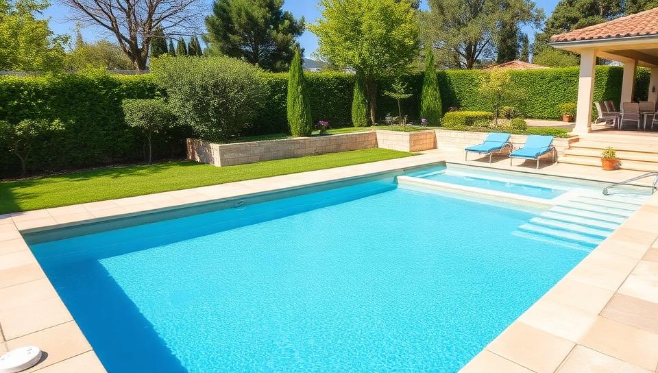 Rénovation complète piscine béton ancienne génération